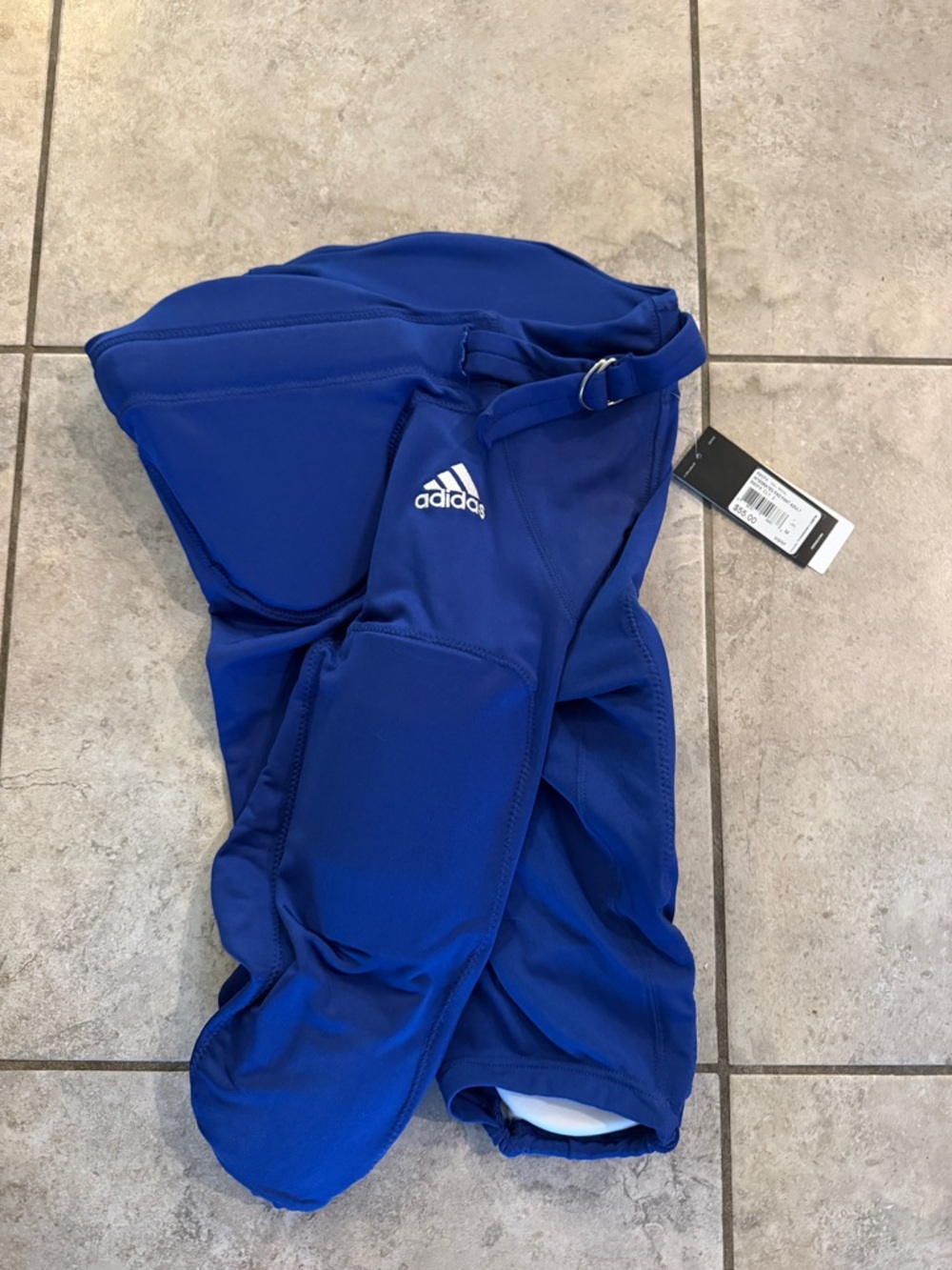 adidas Royal Blue football practice pants